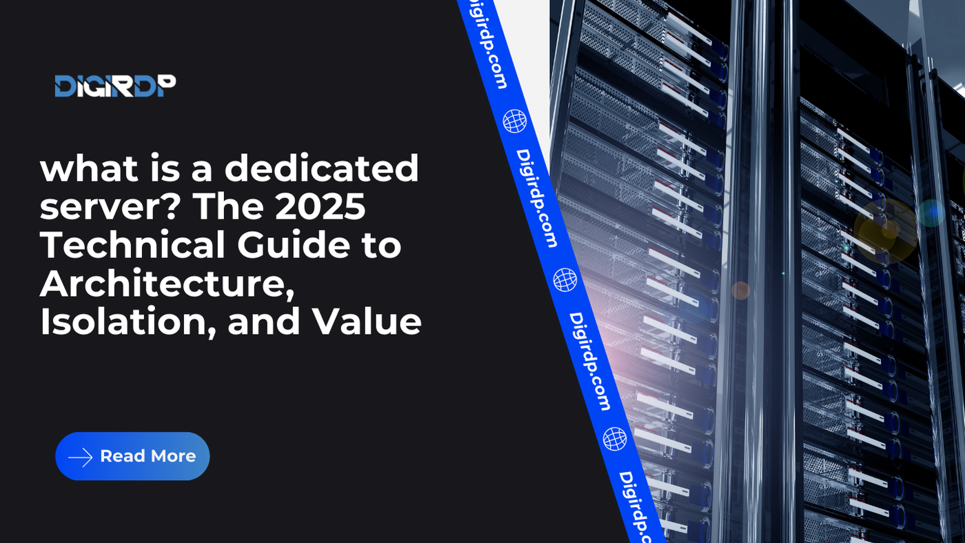 What is a dedicated server? The 2025 Technical Guide to Architecture, Isolation, and Value